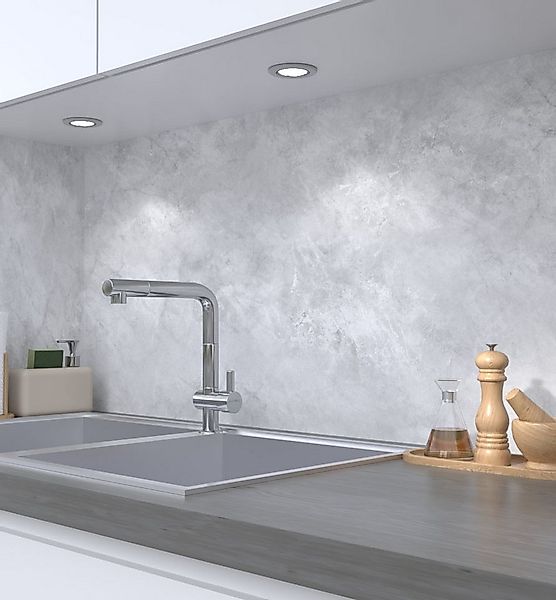 MyMaxxi Küchenrückwand Küchenrückwand selbstklebend Beton in Marmor Optik S günstig online kaufen