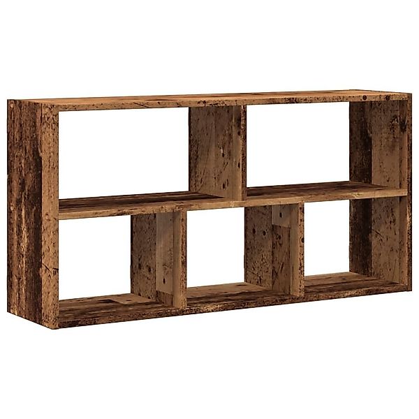 vidaXL Regal Wandregal Altholz-Optik 100x25x50 cm günstig online kaufen