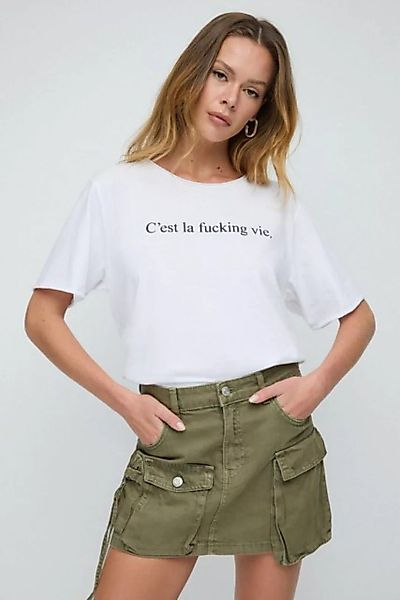 No Matter What T-Shirt mit Schriftzug günstig online kaufen
