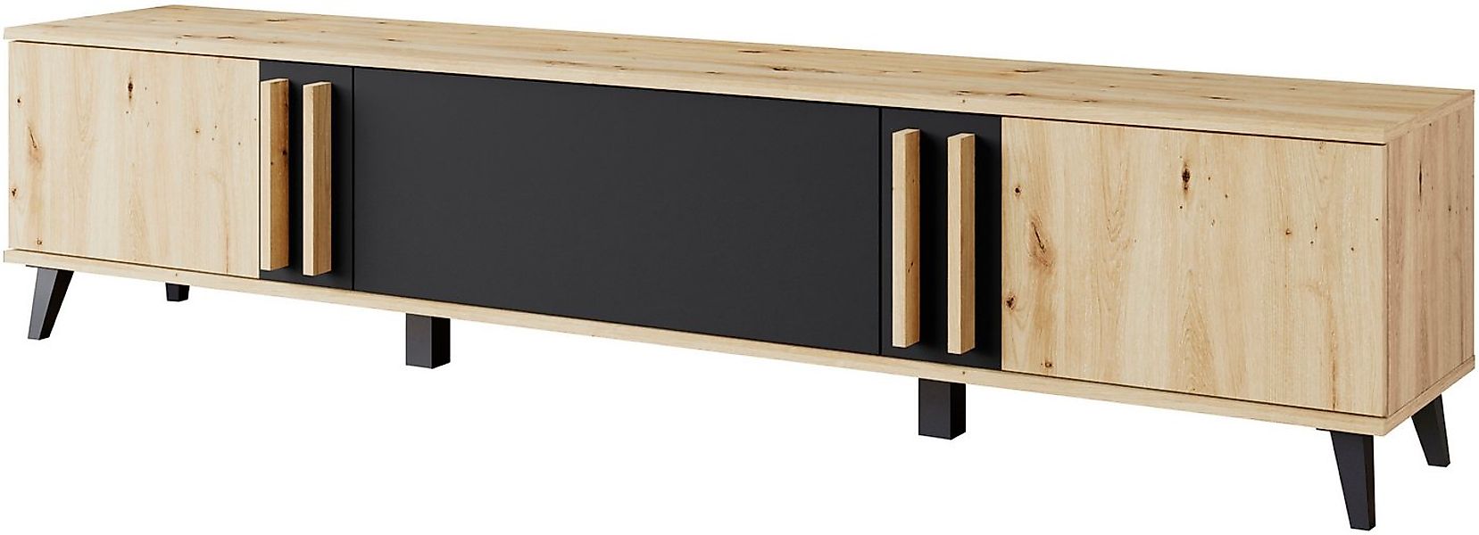 Home affaire Lowboard Helsinki, TV-Kommode Breite 180cm (1 St), modernes De günstig online kaufen