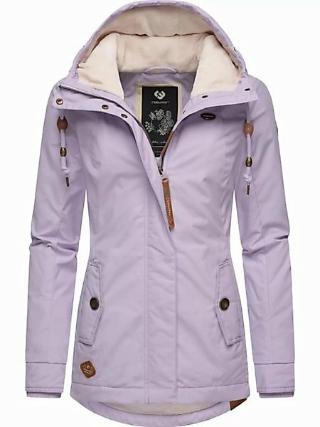 Ragwear Winterjacke Monade Damen Winterparka mit Kapuze und m. Fleece gefüt günstig online kaufen