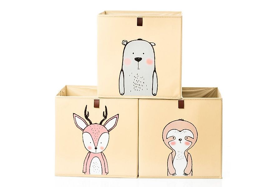 Centi Faltbox Aufbewahrungsboxen, Kallax Boxen (Set, 3 St., 33cm x 33cm x 3 günstig online kaufen