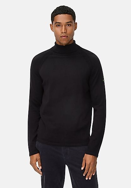 camel active Rollkragenpullover aus reiner Baumwolle günstig online kaufen