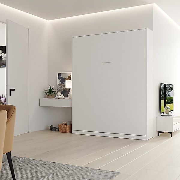 HeimLiving Schrankbett Classico 100/140/160x200 cm Vertikal günstig online kaufen