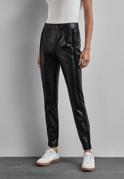 STREET ONE Lederimitathose in Fake-Leder-Optik günstig online kaufen