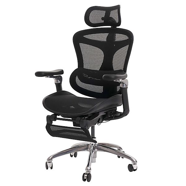 MCW Bürostuhl N54 Schreibtischstuhl Drehstuhl Ergonomisch Lordosenstütze Fu günstig online kaufen