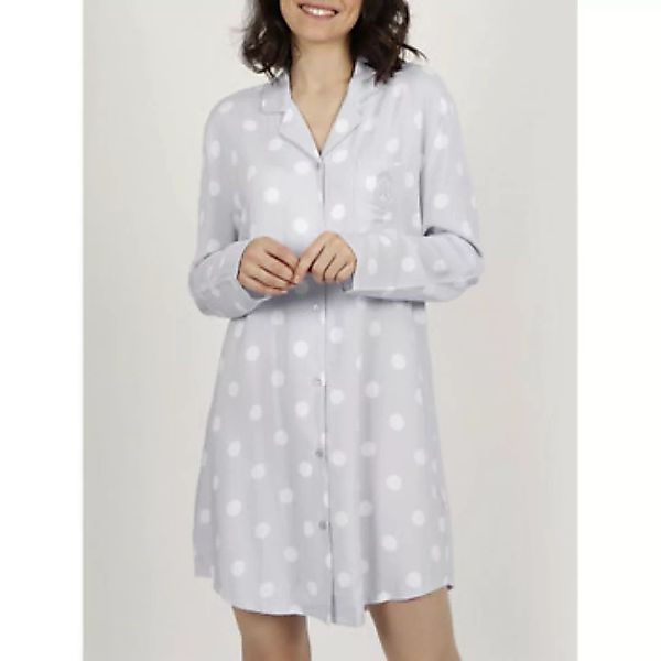 Admas  Pyjamas/ Nachthemden Langärmeliges Nachthemd Classic Dots günstig online kaufen
