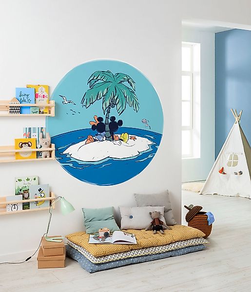 Komar Wandtattoo »selbstklebendes Vlies, Mickey and Minnie Beach Vacation,G günstig online kaufen
