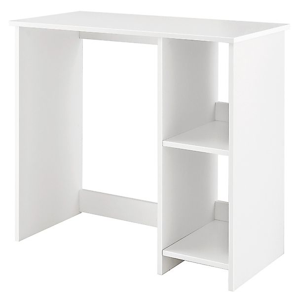 Costway Kleiner Schreibtisch PC-Tisch Weiß 80 x 40 x 74 cm günstig online kaufen