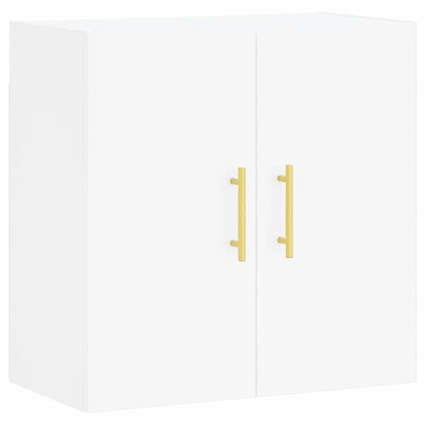 vidaXL Hängeschrank Wandschrank Hängeschrank Aufbewahrung Weiß 60x31x60 cm günstig online kaufen