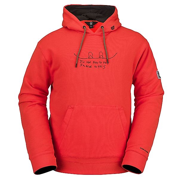 Volcom JLA Pullover Fleece Orange günstig online kaufen