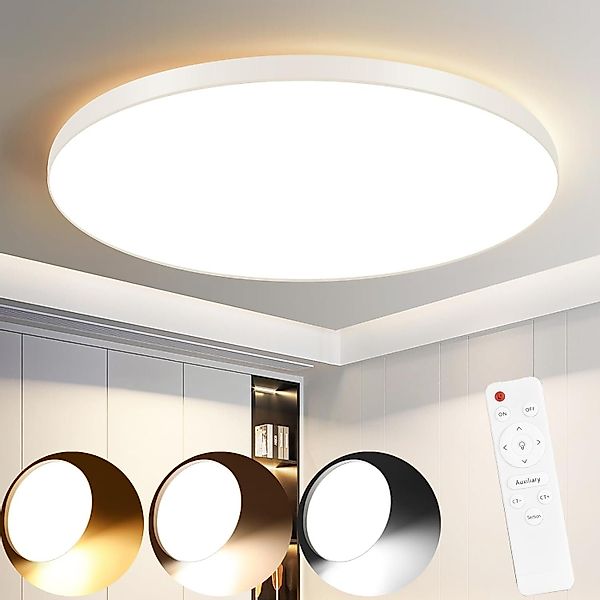 ZMH LED Deckenleuchte Modern IP44 Flurlampe günstig online kaufen