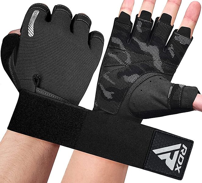 RDX Trainingshandschuhe RDX Gewichtheberhandschuhe, extra dehnbare lange Ha günstig online kaufen