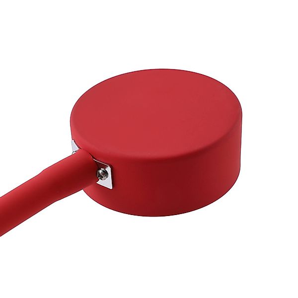Lindby Wandlampe Jyla rot/schwarz Linse 3.000 K GX53 Flexarm günstig online kaufen