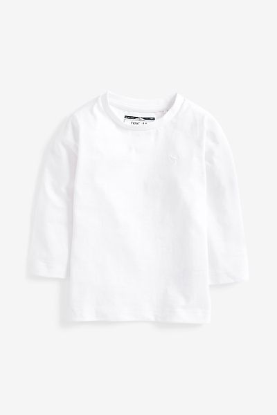 Next Langarmshirt Einfarbiges Shirt (1-tlg) günstig online kaufen