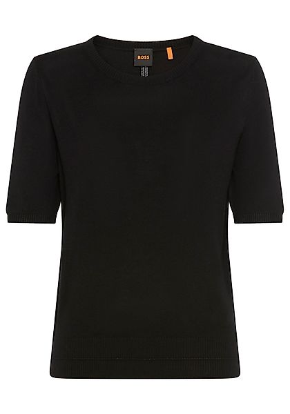 BOSS ORANGE Kurzarmpullover Fiaffusa Premium Damenmode günstig online kaufen