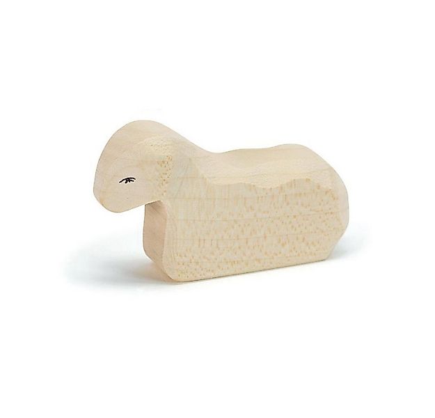 Ostheimer Spielfigur Lamm liegend Holzfigur Spieltier, (Set, 1-tlg., 1), Ma günstig online kaufen