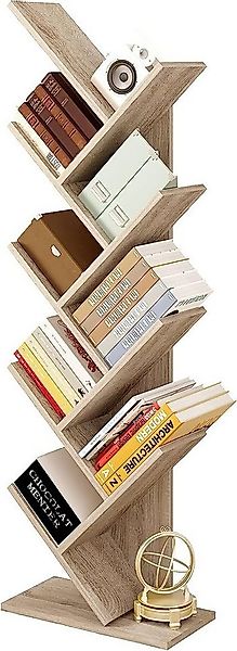 EUGAD Bücherregal, 1-tlg., Raumteiler Aktenregal Aufbewahrungregal Standreg günstig online kaufen