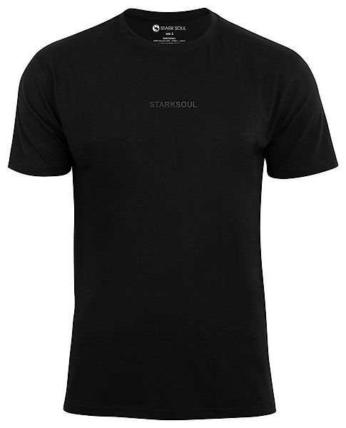 Stark Soul® T-Shirt T-Shirt Embossed - Baumwolle, Kurzarm günstig online kaufen