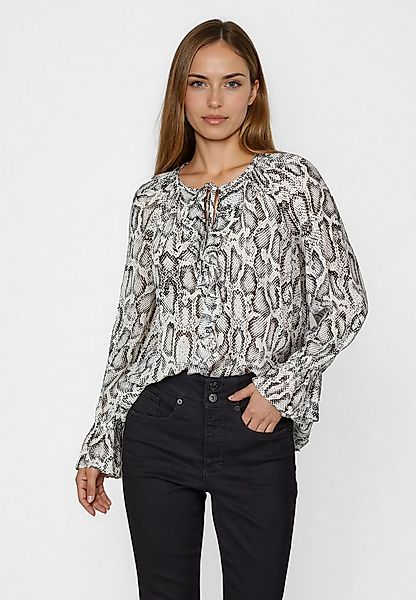 MARC AUREL Langarmbluse aus Viskose Chiffon günstig online kaufen