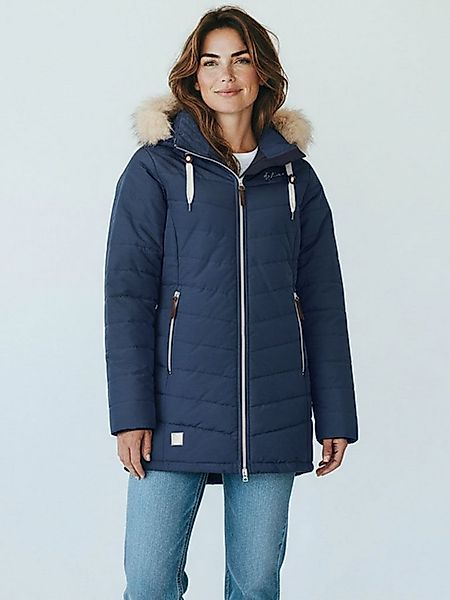 Dry Fashion Steppmantel Damen Winterjacke Steppjacke Göteborg mit abnehmbar günstig online kaufen