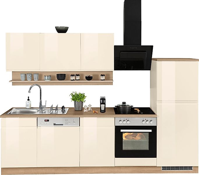 KOCHSTATION Küchenzeile KS-Virginia, Breite 280 cm, günstig online kaufen