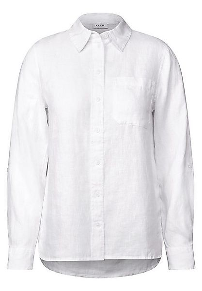 CECIL Klassische Bluse LINEN_ Solid Shirt Blouse günstig online kaufen
