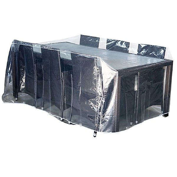 Jet-Line Abdeckplane für Gartenmöbel Transparent 210 x 130 x 80 cm günstig online kaufen