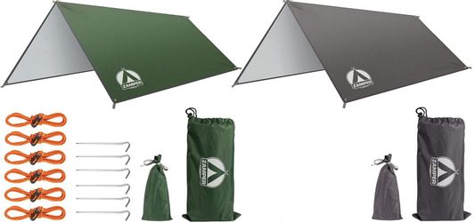 Zamper Tarp-Zelt Tarp Zeltplane 3x3m Wasserdicht günstig online kaufen