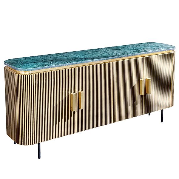 riess-ambiente Sideboard VENEZIANO 160cm messing / günstig online kaufen