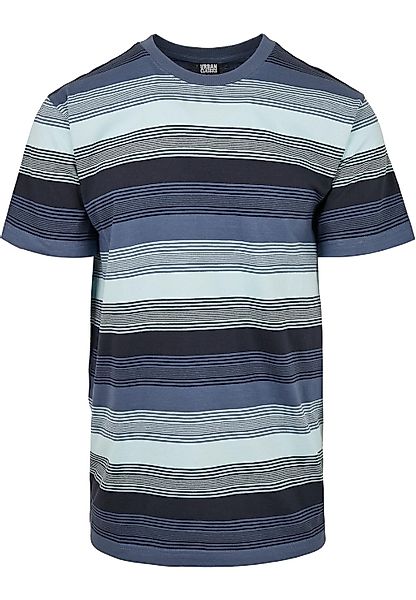 URBAN CLASSICS T-Shirt "Urban Classics Herren Yarn Dyed Sunrise Stripe Tee" günstig online kaufen