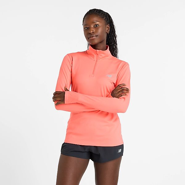 New Balance Laufshirt "Sport Essentials Space Dye Quarter Zip" günstig online kaufen