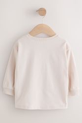 Next Langarmshirt Langärmeliges Oberteil mit Schleifenapplikation günstig online kaufen