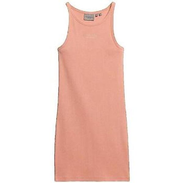 Superdry  Kurze Kleider Robe  à côtes brodées sans manches günstig online kaufen