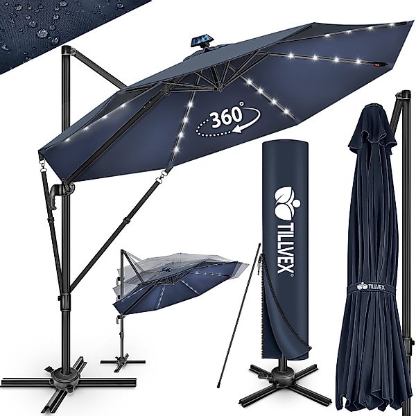 tillvex Sonnenschirm tillvex® Premium Alu Sonnenschirm günstig online kaufen