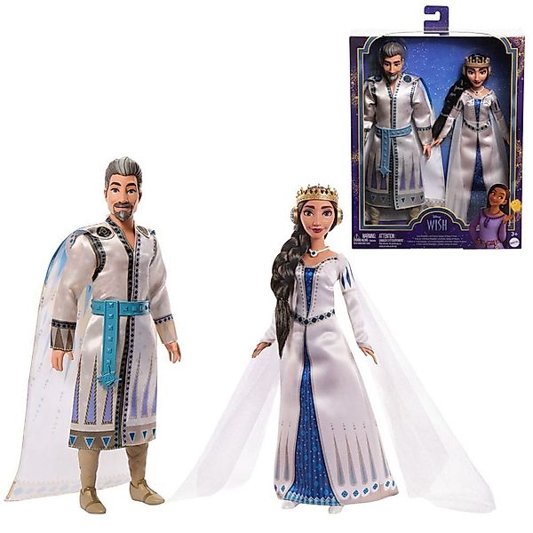 Mattel® Anziehpuppe Mattel Disneys Wish, König Magnifico und Königin HRC18 günstig online kaufen