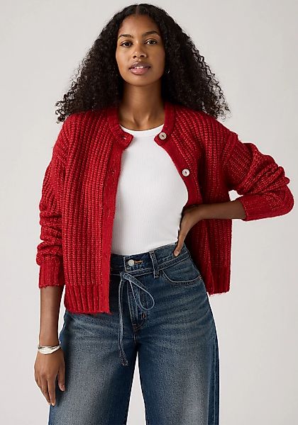 Levis Strickjacke Wärmender, pflegeleichter Materialmix günstig online kaufen