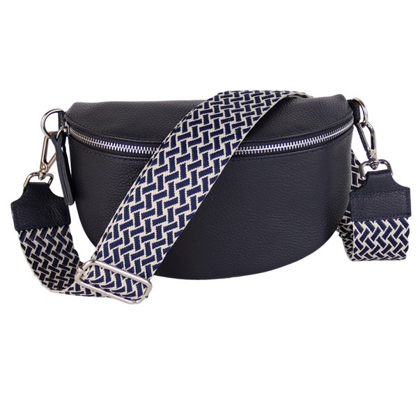 MIRROSI Bauchtasche mit GOLDENER Reißverschluss Damen, günstig online kaufen