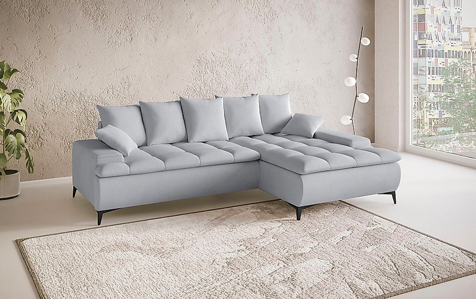 Mr. Couch Ecksofa »Haiti III, L-Form«, Mit Kaltschaum, bis 140 kg belastbar günstig online kaufen