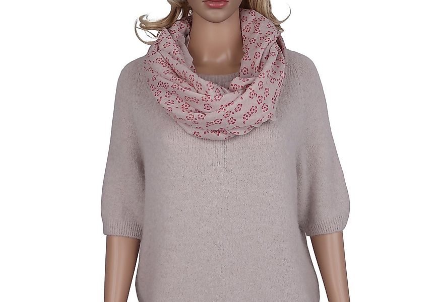 MIRROSI Loop Damen Schal Weich aus 50% Baumwolle 50% Viskose Schlauchschal, günstig online kaufen