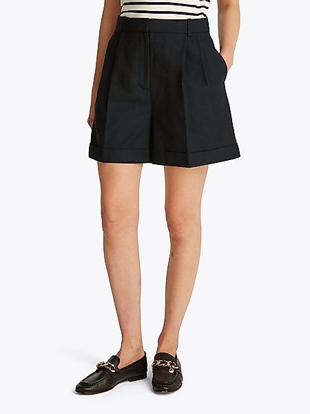 Tommy Hilfiger Shorts LINEN MIX PLEATED SHORT mit Falten,kühlendes Premium günstig online kaufen