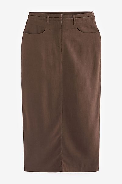 Next Maxirock Maxirock aus Leinengemisch (1-tlg) günstig online kaufen