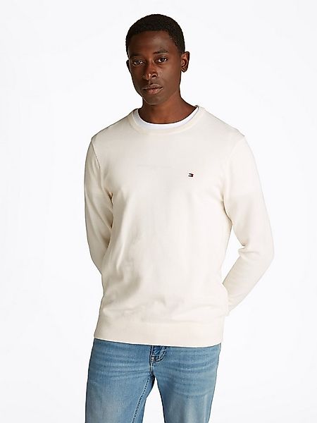 Tommy Hilfiger Rundhalspullover ESSENTIAL COTTON CREW NECK 100% Baumwolle C günstig online kaufen