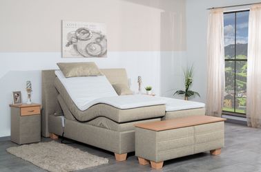 Meisterbetten Boxspringbett Syma (mit Motor, 7-Zonen günstig online kaufen