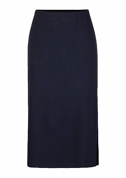 GOLDNER Jerseyrock "Midirock mit Schlupfbund" Schlitz in einer Seitennaht günstig online kaufen