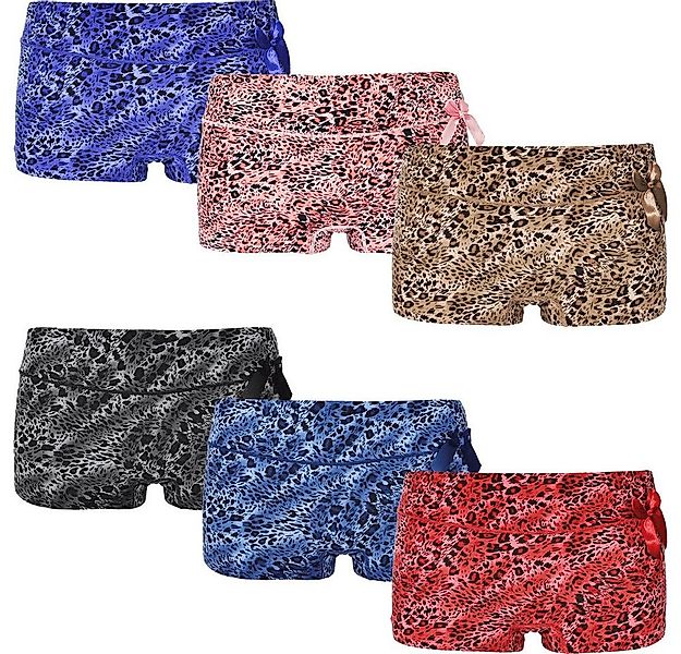 emeco Boxershorts 5 Set Damen Hotpants Boxershorts Unterhose Baumwolle 8040 günstig online kaufen