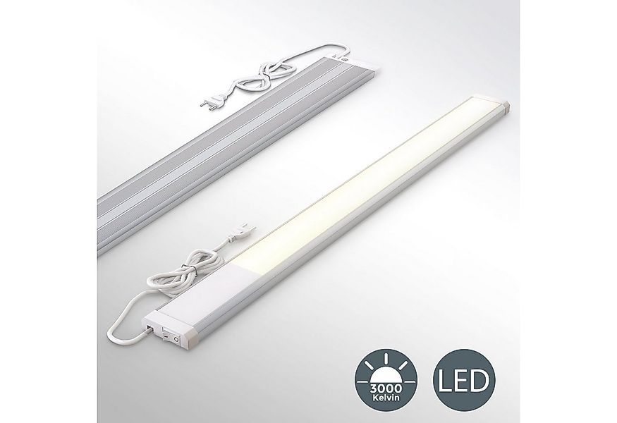 B.K.Licht LED Lichtleiste, LED fest integriert, Warmweiß, LED Unterbaulampe günstig online kaufen