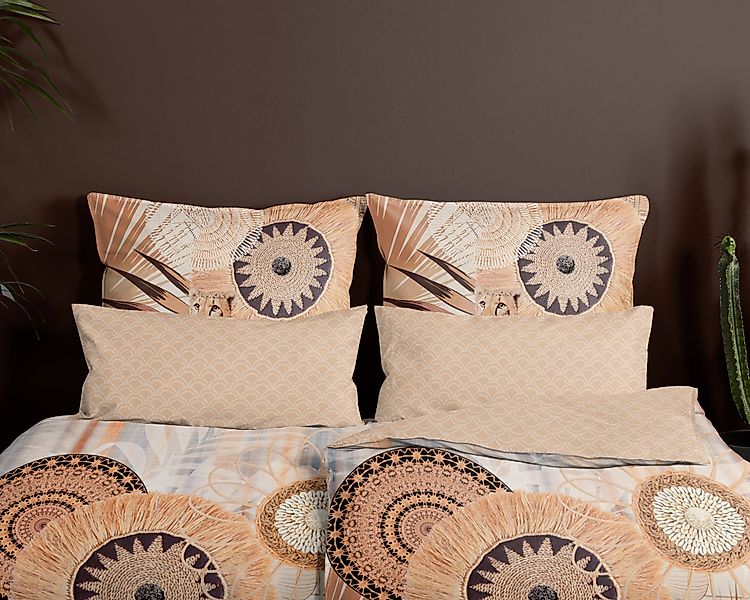 hip Kissenbezug "Raeni" Baumwolle, Mako-Satin, 40x80, 1 Stück, Reißverschlu günstig online kaufen