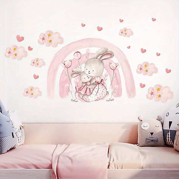 Montegoni Wandtattoo Kinder Tier Wandaufkleber Dekoration günstig online kaufen