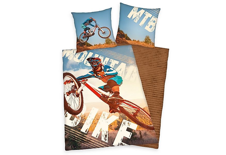 Herding Young Collection Bettwäsche Mountainbike Bettwäsche mit Marken-RV / günstig online kaufen